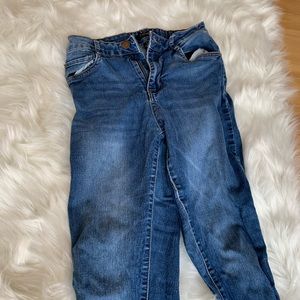 Dark Wash High Waisted Jeans